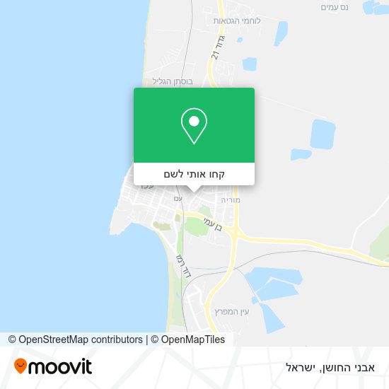 מפת אבני החושן