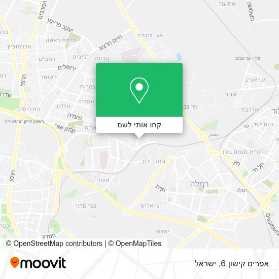 מפת אפרים קישון 6