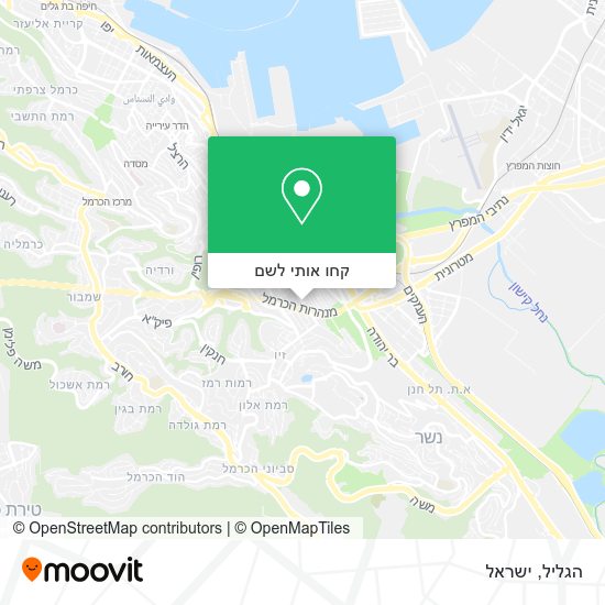 מפת הגליל