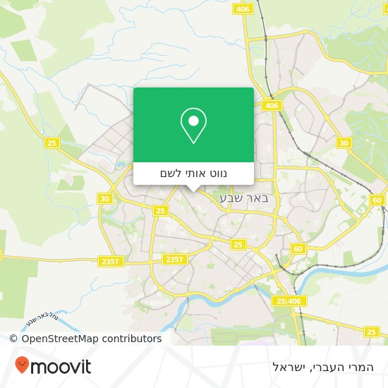 מפת המרי העברי