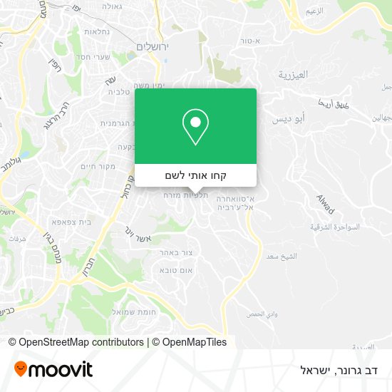 מפת דב גרונר