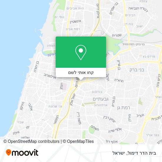 מפת בית הדר דימול