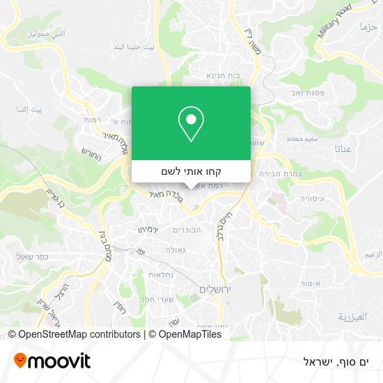 מפת ים סוף
