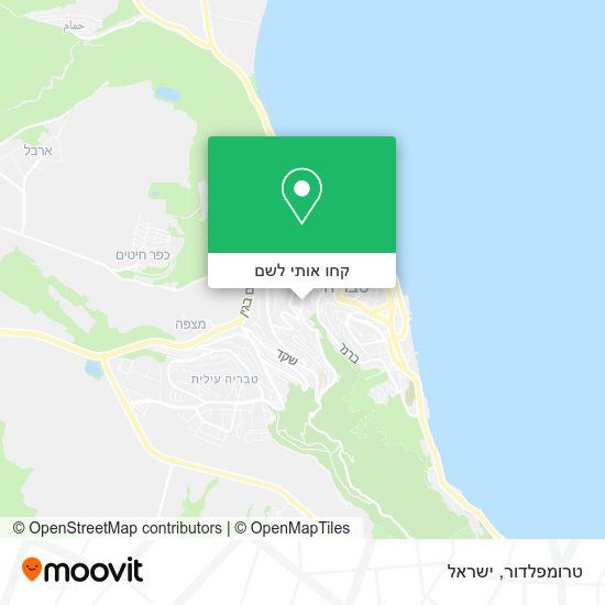 מפת טרומפלדור