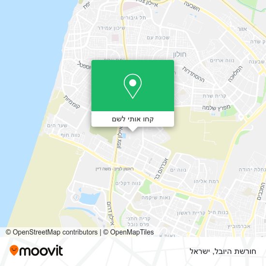מפת חורשת היובל