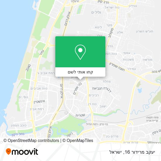 מפת יעקב מרידור 16