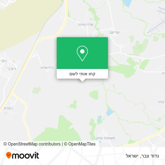 מפת גדוד צבר