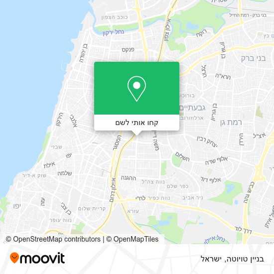 מפת בניין טויוטה