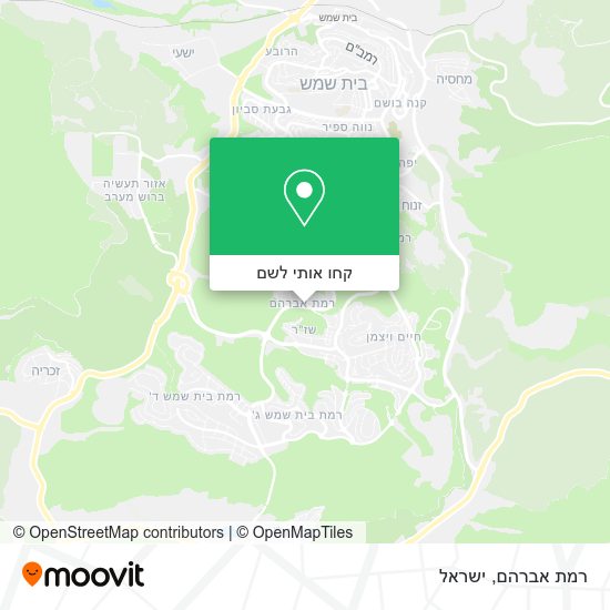מפת רמת אברהם