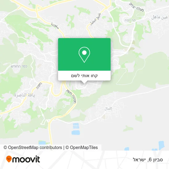 מפת סביון 6