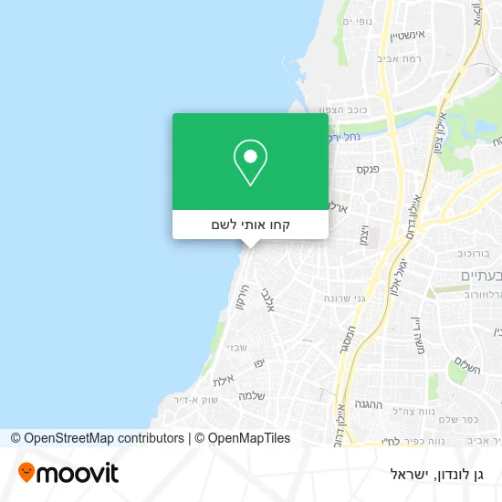 מפת גן לונדון