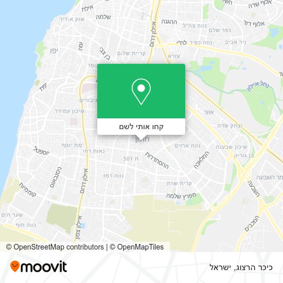 מפת כיכר הרצוג