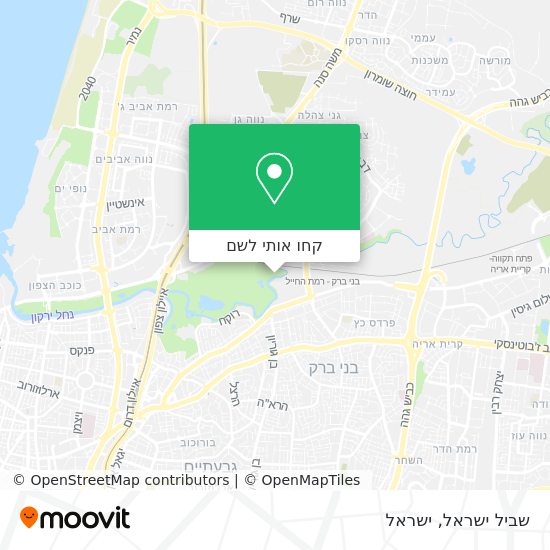 מפת שביל ישראל