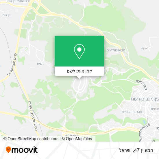 מפת המעיין 47