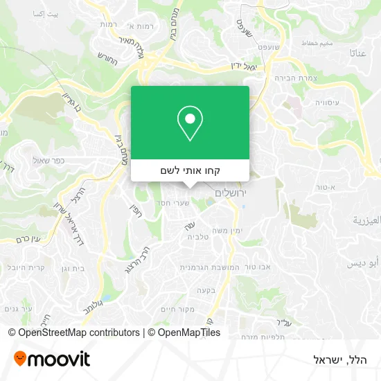 מפת הלל