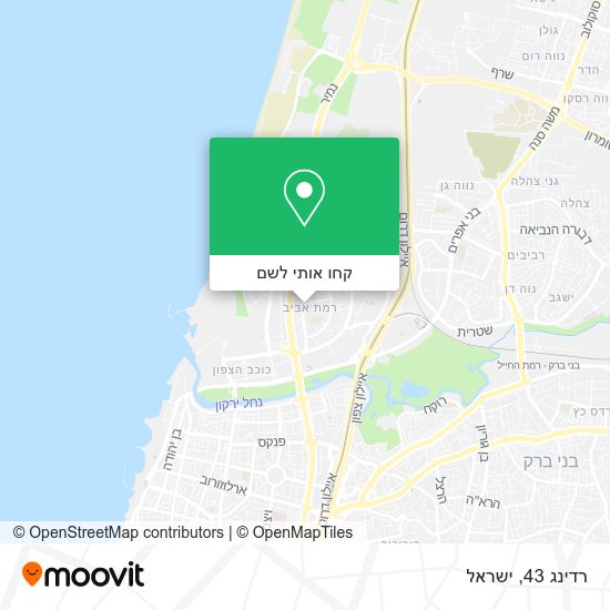 מפת רדינג 43