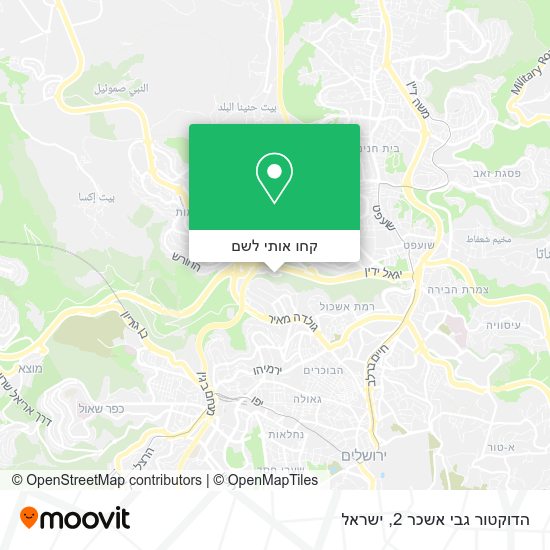 מפת הדוקטור גבי אשכר 2