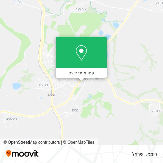 מפת רומא