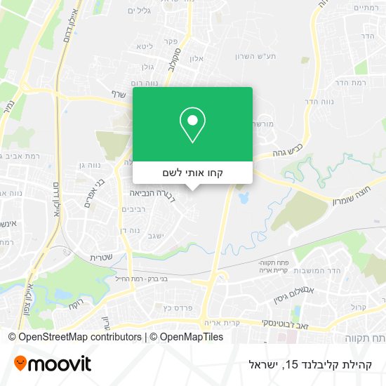 מפת קהילת קליבלנד 15