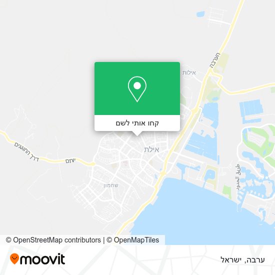 מפת ערבה