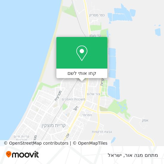 מפת מתחם מגה אור