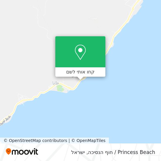 מפת Princess Beach / חוף הנסיכה