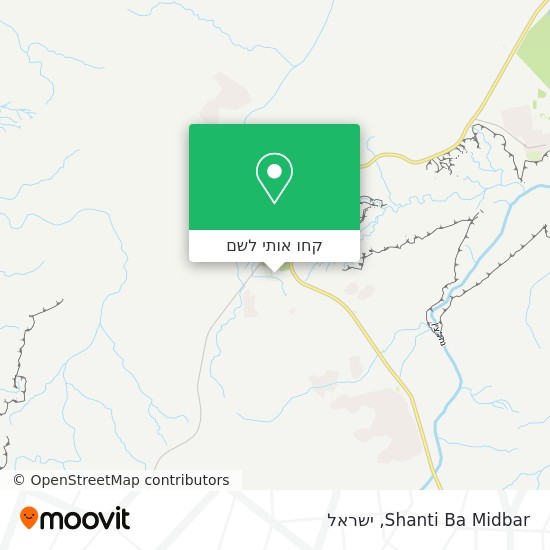 מפת Shanti Ba Midbar