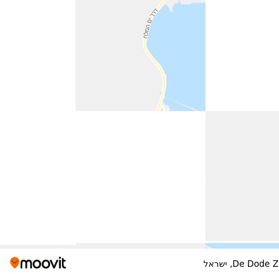 מפת De Dode Zee