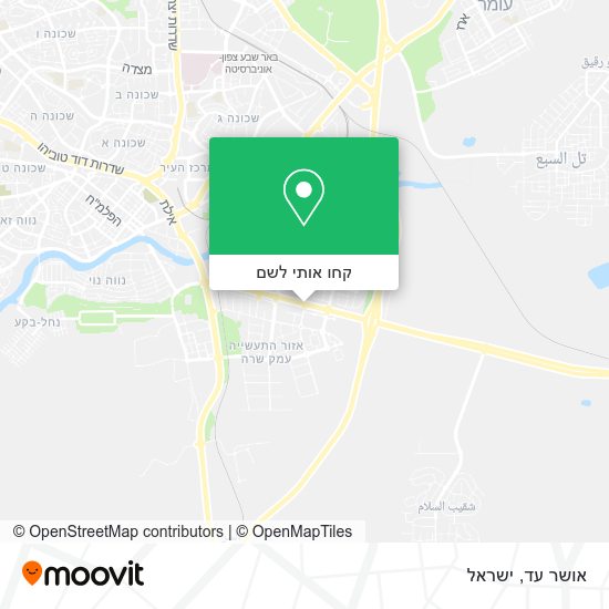 מפת אושר עד
