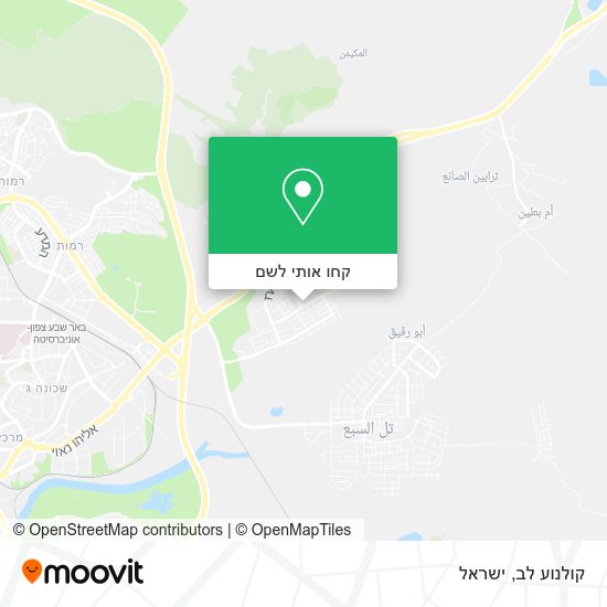 מפת קולנוע לב