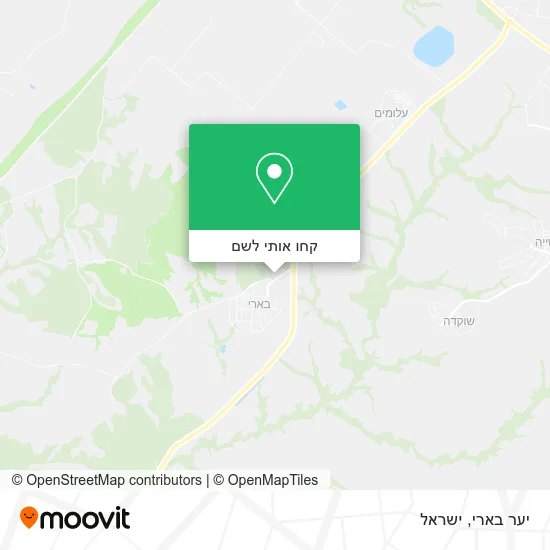 מפת יער בארי