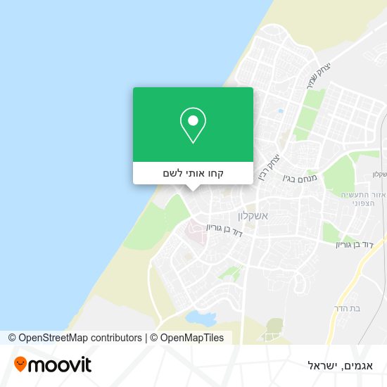 מפת אגמים