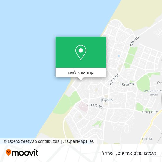 מפת אגמים עולם אירועים