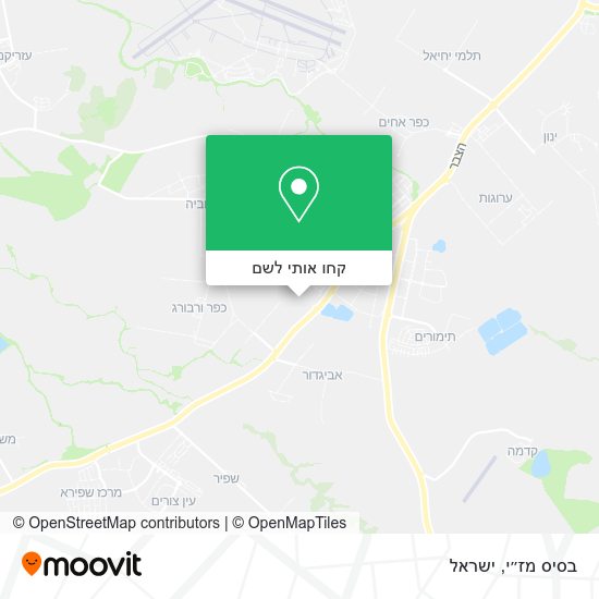 מפת בסיס מז״י