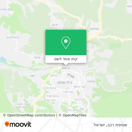 מפת שטיפת רכב