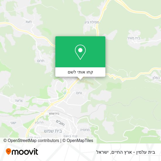 מפת בית עלמין - ארץ החיים
