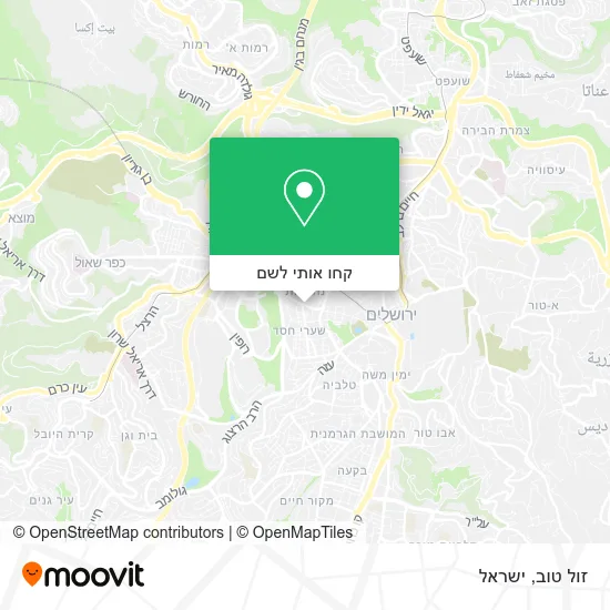 מפת זול טוב
