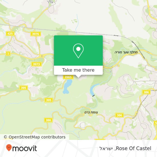 מפת Rose Of Castel