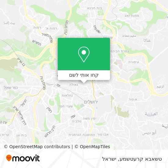 מפת טשאבא קרעטשמע
