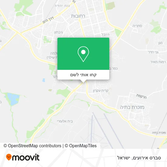 מפת סברס אירועים
