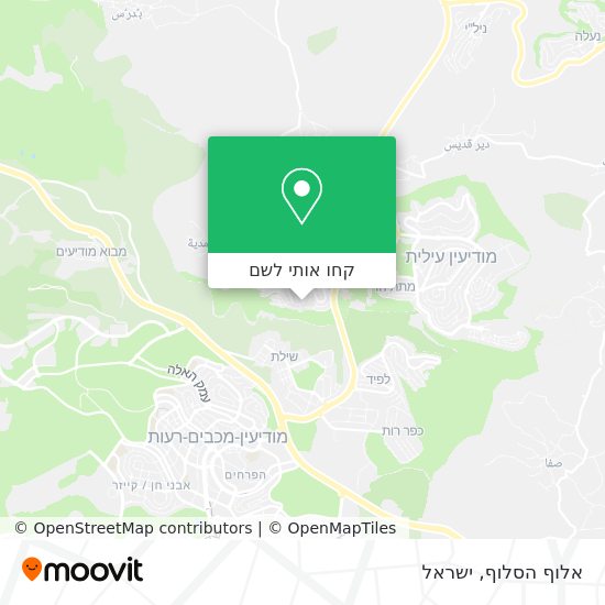 מפת אלוף הסלוף