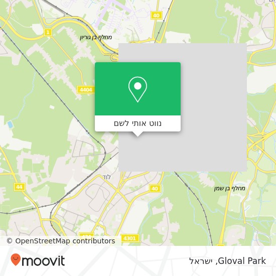 מפת Gloval Park