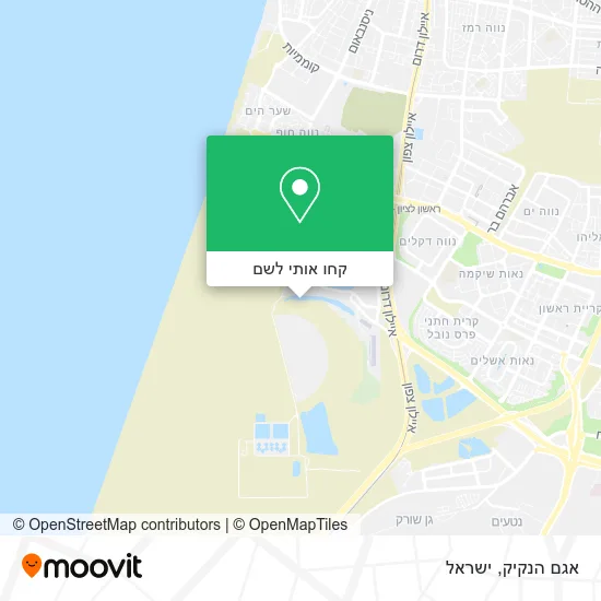 מפת אגם הנקיק