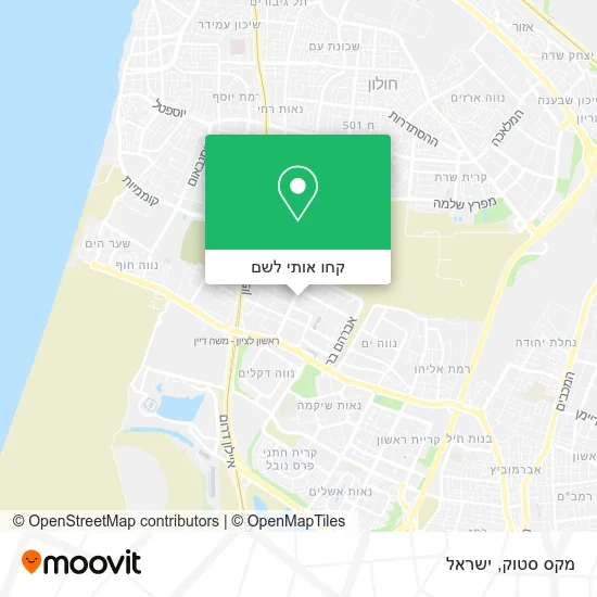 מפת מקס סטוק