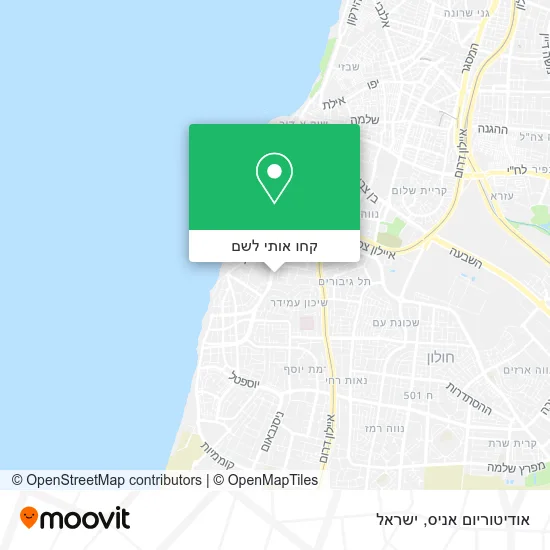 מפת אודיטוריום אניס