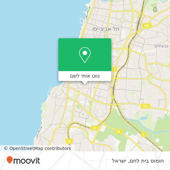 מפת חומוס בית לחם