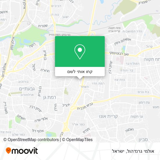 מפת אולמי גרנדהול
