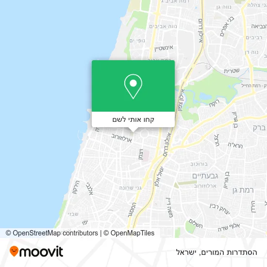 מפת הסתדרות המורים