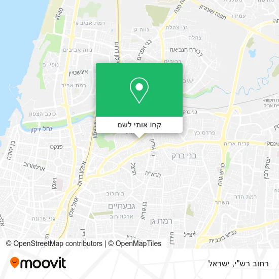 מפת רחוב רש"י