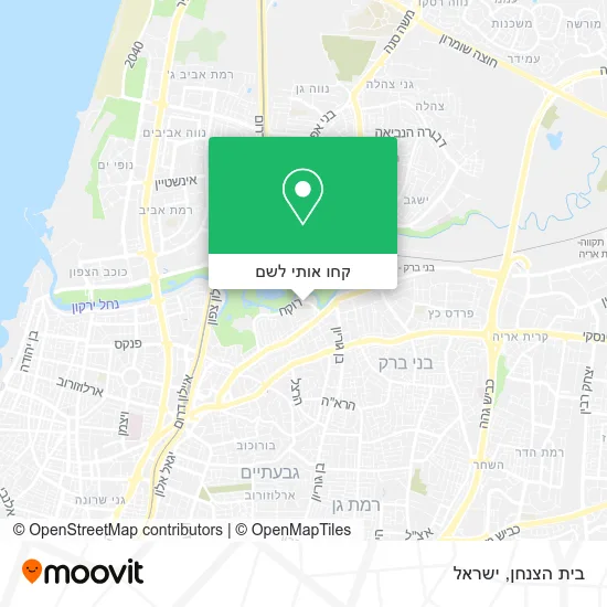 מפת בית הצנחן